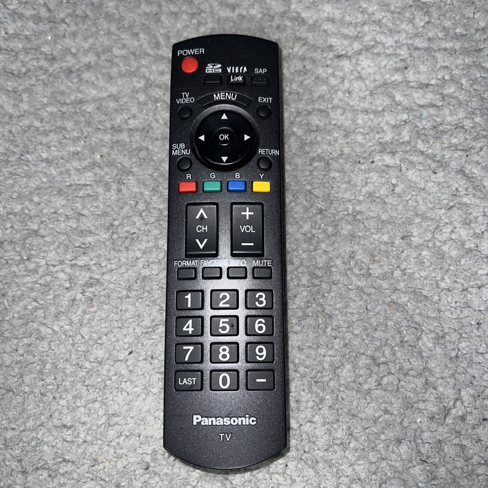 Genuine Panasonic Television Remote Control Theater System N2QAYB000221 OEM
